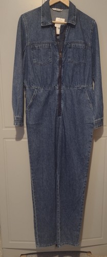Denim jumpsuit boiler suit - jumpsuit,