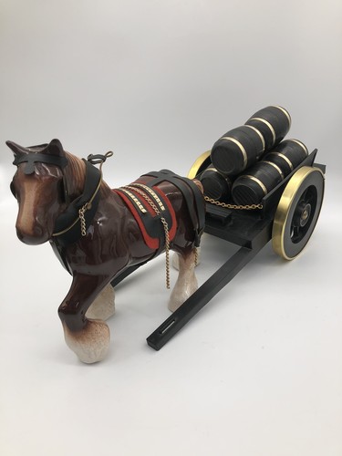 Large ceramic shire horse - ceramic,