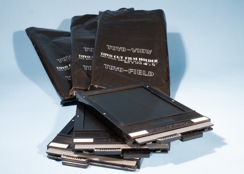 Toyo 4x5 cut - film, holders