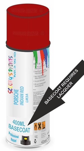 Basecoat aerosol for porsche - aerosol,