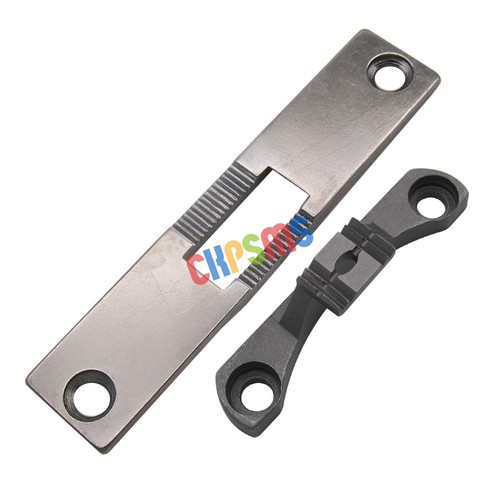 1set needle plate and feed - needle,