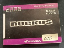 OEM HONDA 2006 RUCKUS NPS50/S