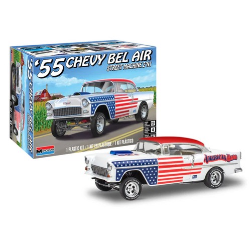Revell 1955 chevy bel air - chevy,