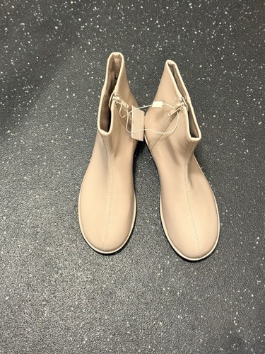 Zara beige ankle boots size - zara,