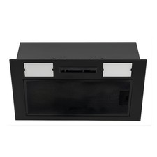 UC52BL 52cm Black Built In Integrated Cupboard Canopy Cooker Hood Extractor Fan