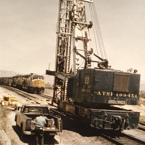 Santa railway atsf 199454 - santa, fe
