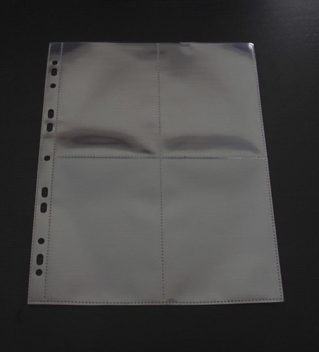 Plastic postcard album - album, pages