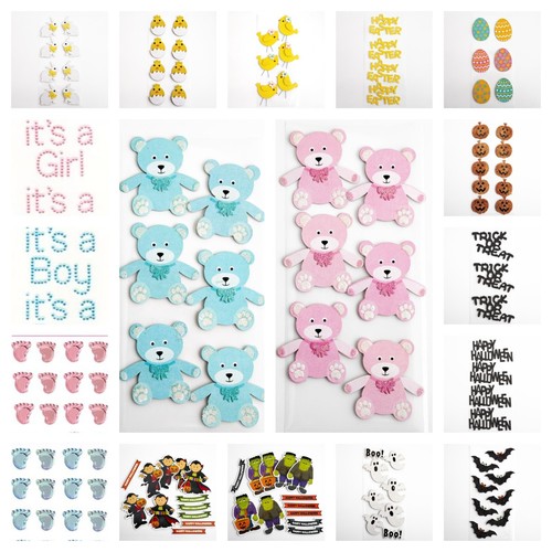 Seasonal craft embellishments - seasonal,