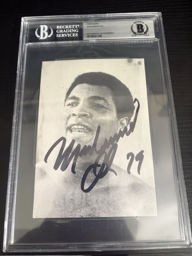 1979 muhammad ali - 1979, autographed
