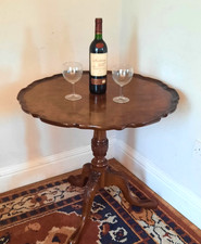 Vintage tilt top side table - vintage,