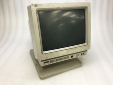 Vintage IBM 3476 Green Twinax 14in Display Terminal Workstation Monitor