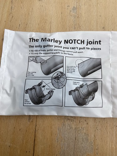 Marley gutter notch adaptor - gutter,