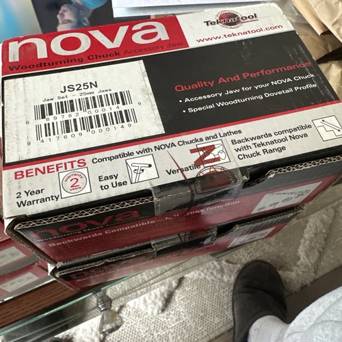 Nova js25n 25mm - 25mm, jaw