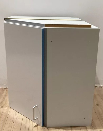 Magnet white slab cabinet - magnet,