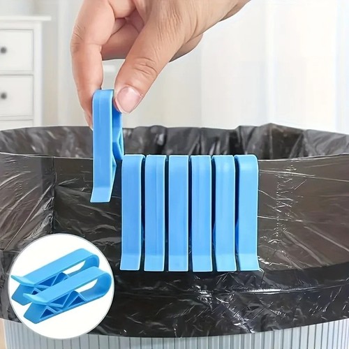 Pack trash can bag clips - trash,