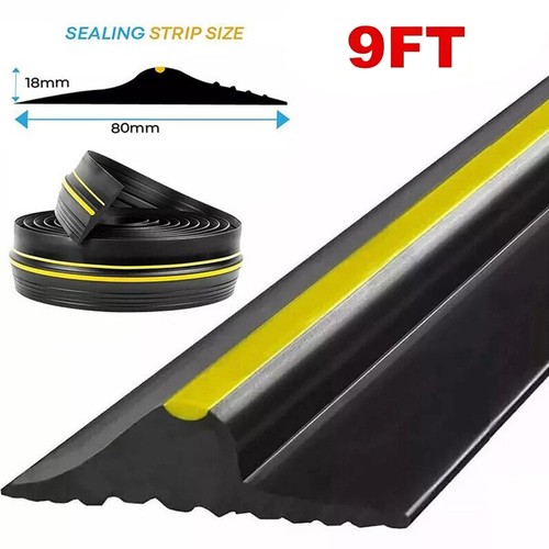 9ft garage threshold - garage, weather