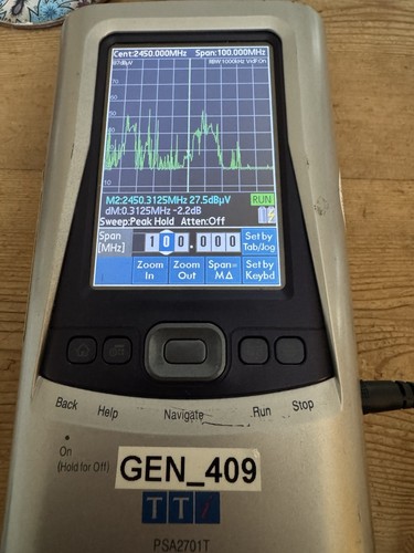 Tti psa2701t spectrum analyser - tti,