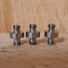 3 × Steve Neville 2ba Hanger Adaptors ("Male to Male") NEW Fishing Carp Fishing