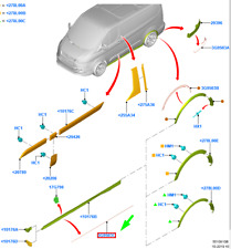 FORD TRANSIT CUSTOM MK1 Sideskirt Double Sided Adhesive Tape 1828599 NEW GENUINE