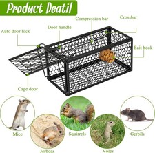 2 Large Rat Mouse Trap Catcher
