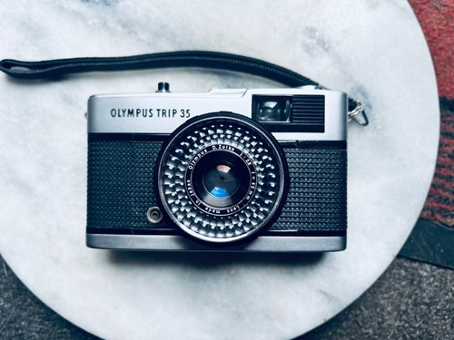 Vintage olympus trip 35mm - vintage,