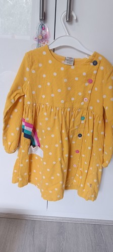 Frugi girl winter dress 6y - winter,