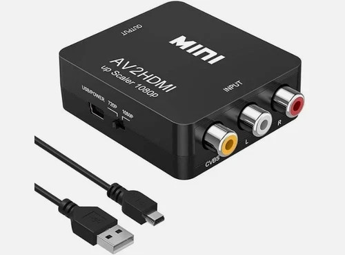 Hdmi 1080p rca - rca, cvbs