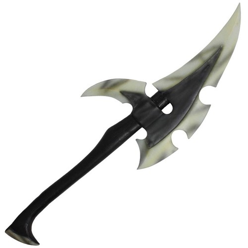 Dark elven war axe larp - dark,