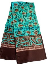 Mens Vintage SILK SCARF Gents