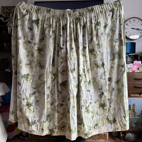 Curtains floral green 2 - curtains,