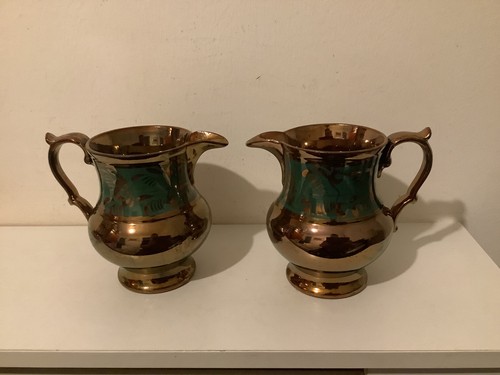 Pair antiquec1840 copper - antiquec1840,
