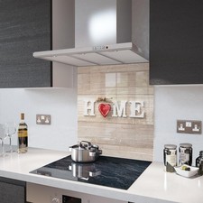 Glass Splashbacks Home and Red Heart Glass and Accessories - By Premier Range