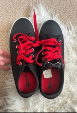 Black and Red Heelys. Size