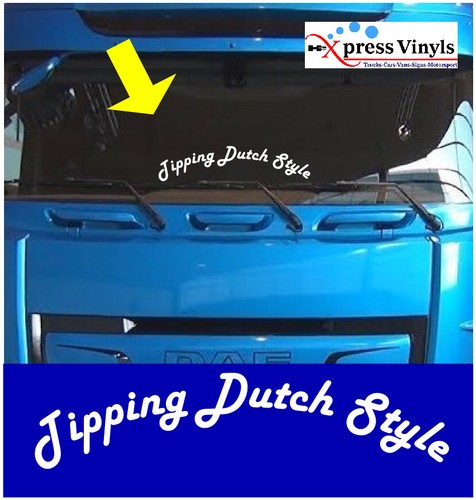 Tipping dutch style truck - style,