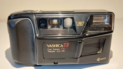 Yashica film camera with - t3,