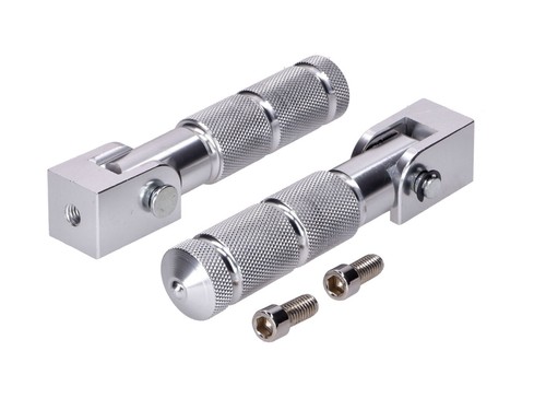 Pillion footrest set - , cnc