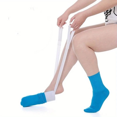 Sock aid tool for - aid,