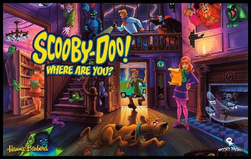 Scooby doo pinball - pinball, trans