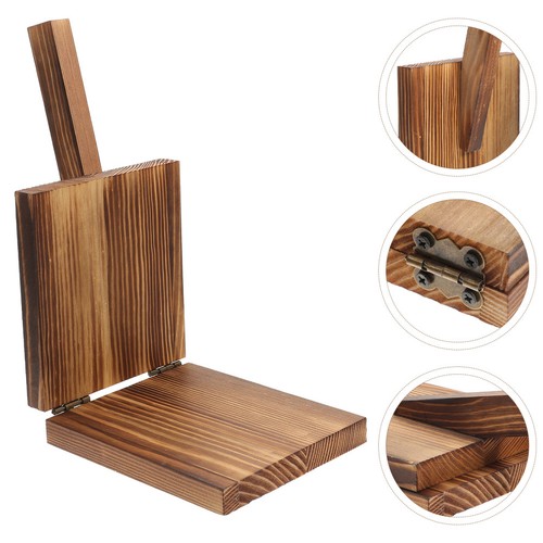 Wooden tortilla presser pizza - wooden,