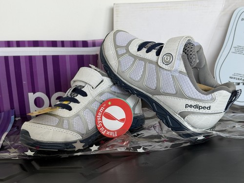 Pediped boys white silver - boys, white&silver
