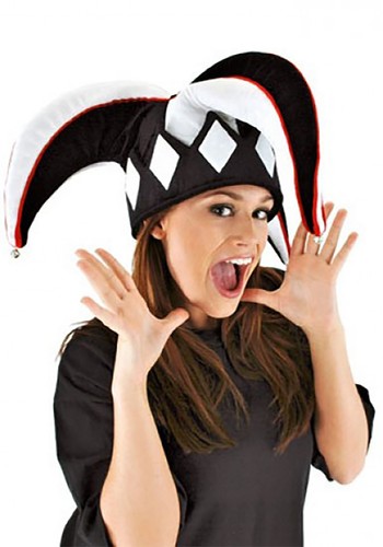 Black white court jester - &,