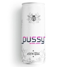 PUSSY Natural Energy Drink