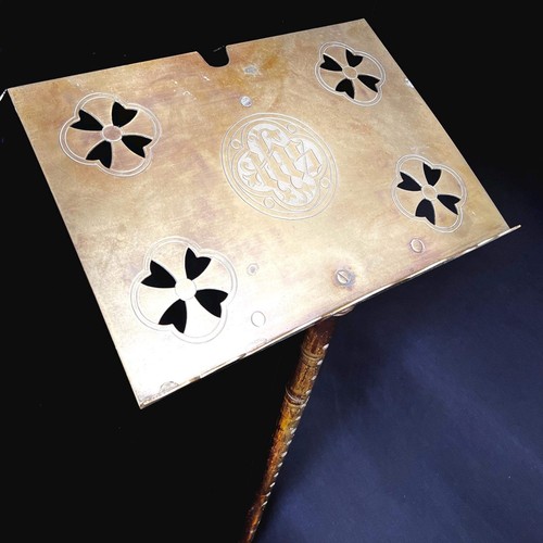 Brass antique church lectern - brass,