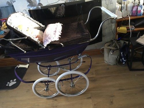 Silver cross bespoke purple - bespoke,