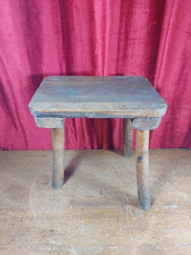 Vintage french wooden - vintage, legged
