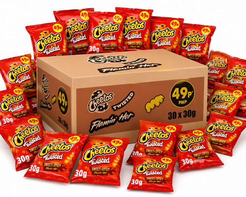 Cheetos twisted sweet - cheetos, spicy