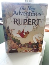 Adventures of Rupert Bear 1936 First Edition Hardback Book Vintage Collectable