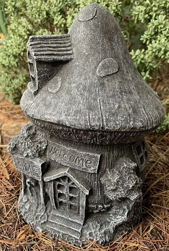 Stone garden mushroom - stone,