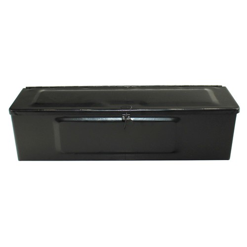 Black metal tool - tool, box