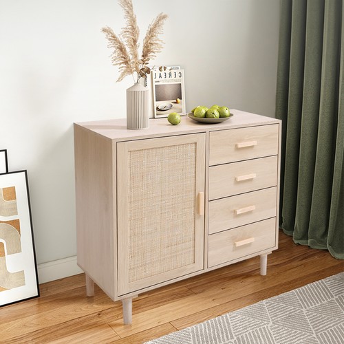 Rattan buffet bedside table - bedside,